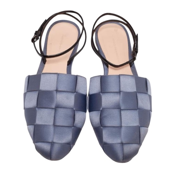 Marco De Vincenzo Shoes - Marco de Vincenzo Basket Weave Flats Womens Size 8